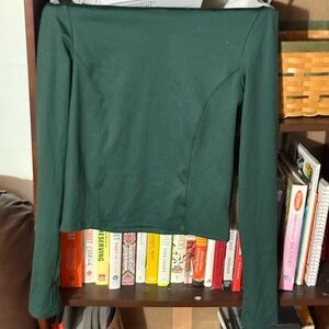Victoria's Secret Dark Green Blouse